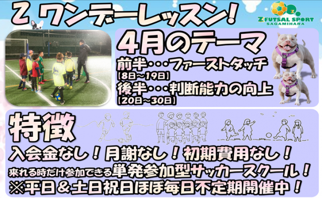 5：神奈川県相模原市南区のゼットサッカースクール さがみはら校