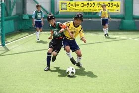 東京都江東区のクーバー・コーチング・サッカースクール 江東森下校