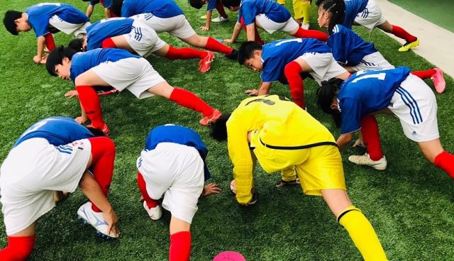 秋田県秋田市の旭北サッカースポーツ少年団