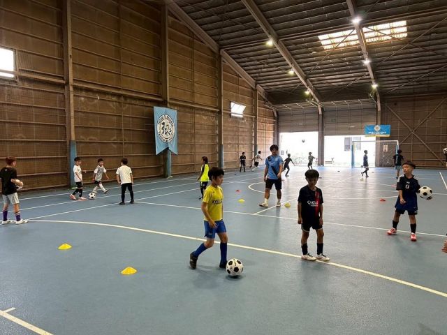 東京都町田市の南町田インドア球'S倶楽部 Jr.サッカースクール