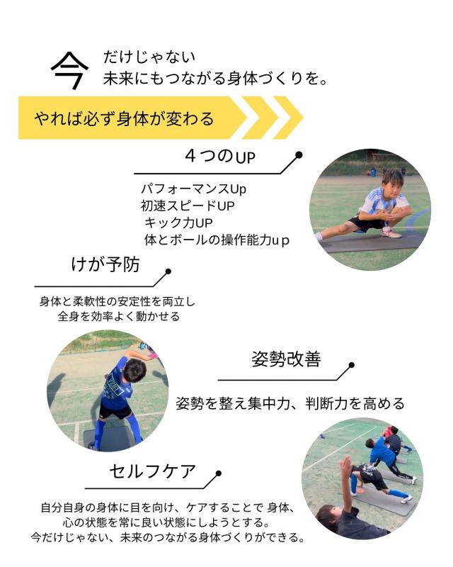 千葉県千葉市花見川区のレガウフットボールスクール【動作改善塾】