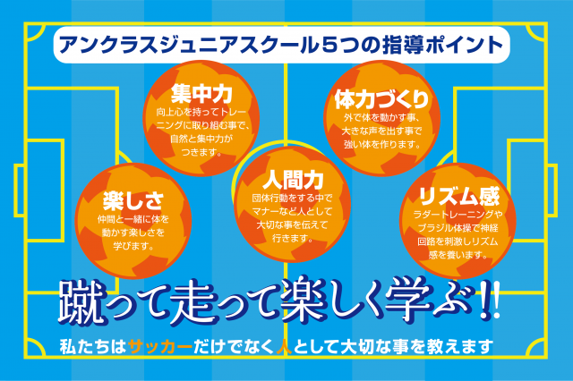 福岡県福岡市南区のアンクラスジュニアサッカースクール