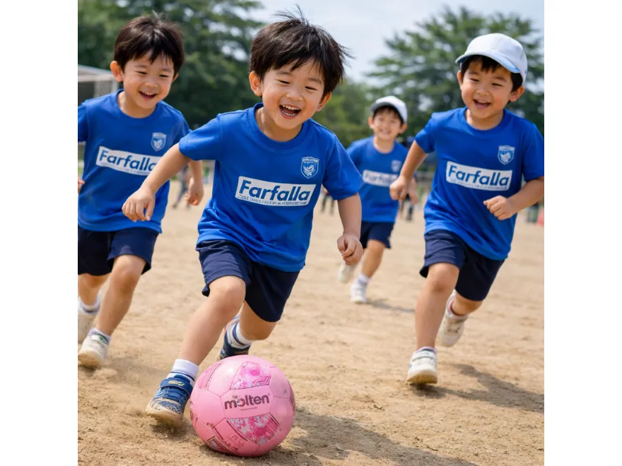福岡県糟屋郡久山町、粕屋町、篠栗町のFC FARFALLA （FCファルファーラ）サッカースクール