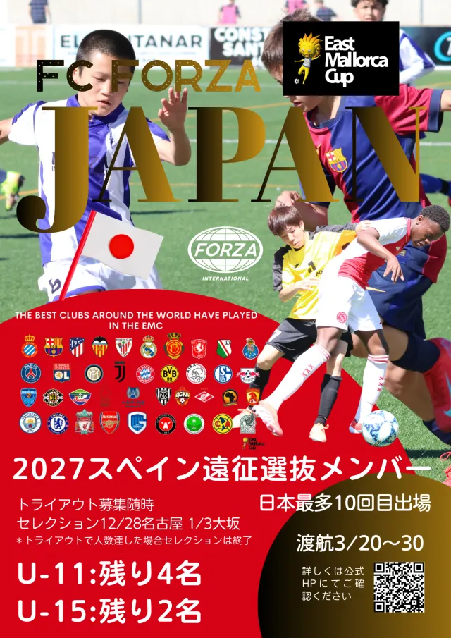 2：愛知県名古屋市、清須市、東尾張地区のFC FORZA AICHI