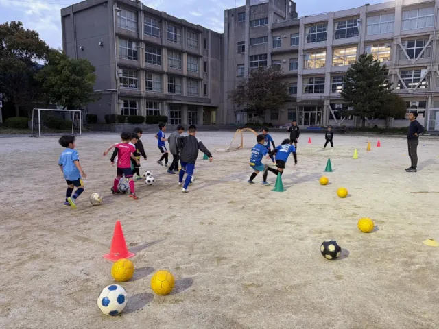 GLORIA サッカースクール＜個人レッスンクラス＞の活動風景
