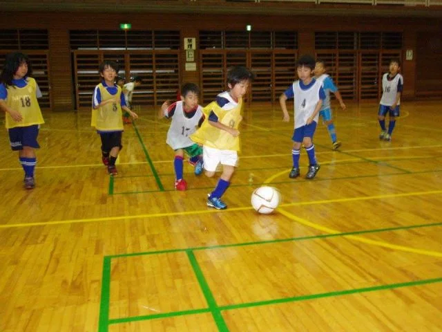 元日本代表 松永章監修サッカー教室の活動風景