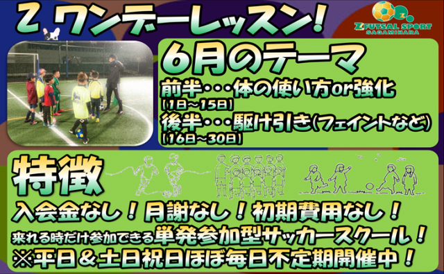 神奈川県相模原市南区のゼットサッカースクール さがみはら校