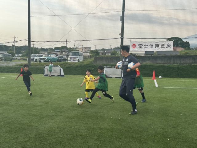 サッカー教室：静岡県富士宮市北山のモスペリオ　サッカースクール