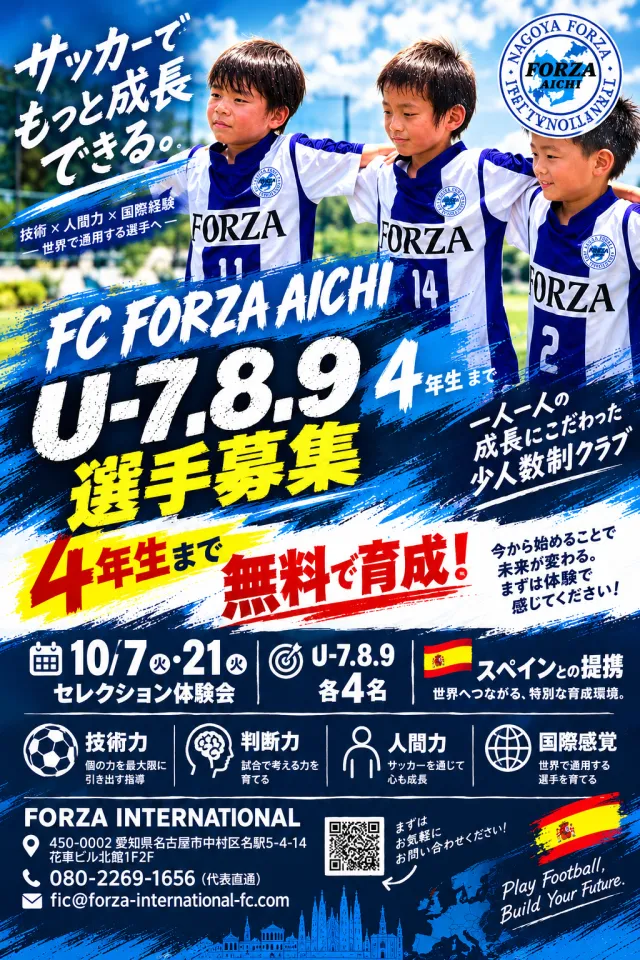 2：愛知県名古屋市中村区名駅5-4-14　花車ビル北館1F2FのFC FORZA AICHI