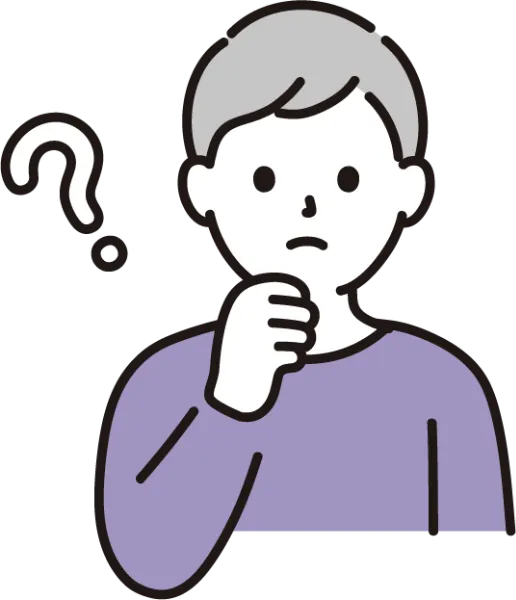 悩む男性